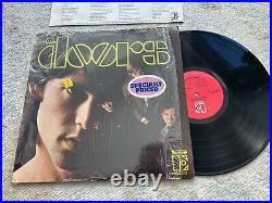 The Doors Vintage EKS-74007 Gold Award Elektra Red Label Vinyl EX/EX In Shrink