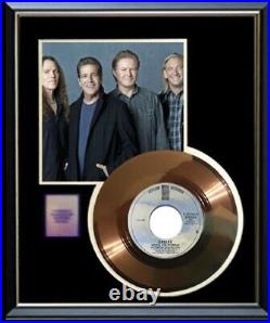 The Eagles Hotel California 45 RPM Gold Metalized Record Rare Non Riaa Award