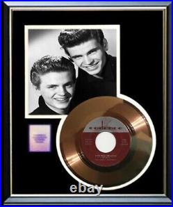 The Everly Brothers When Will I Be Loved 45 RPM Gold Record Rare Non Riaa Award