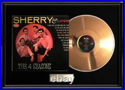 The Four 4 Seasons Sherry Gold Record Rare Frankie Valli Non Riaa Award