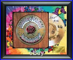The Grateful Dead Autographed American Beauty Album LP Gold Record Award