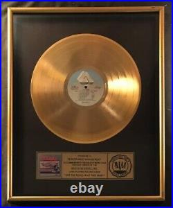 The Kinks Give People What They Want LP Gold RIAA Record Award Elliot Abbott