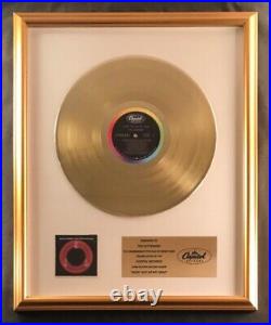 The Lettermen Goin' Out Of My Head LP Gold Non RIAA Record Award Capitol