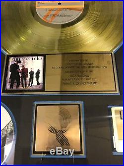 The Mavericks'What A Crying Shame' Gold Record Sales Award RIAA Certified