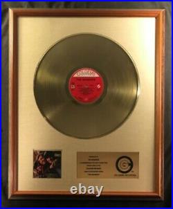 The Monkees The Monkees Debut LP Gold Non RIAA Record Award Colgems Records