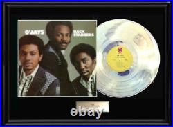 The O'jays Back Stabbers White Gold Platinum Tone Record Non Riaa Award