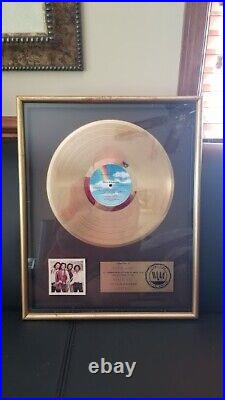 The Oak Ridge Boys Together Vintage Original Riaa Gold Record Award