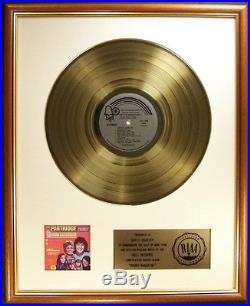 The Partridge Family Sound Magazine LP Gold RIAA Record Award Bell Records