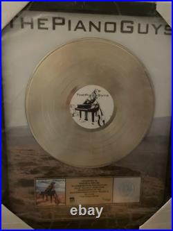 The Piano Guys Limited Edition RIAA Gold Record Award For The The Piano Guys The Piano Guys Limited Edition RIAA Gold Record Award For The The Piano Guys