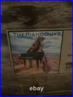 The Piano Guys Limited Edition RIAA Gold Record Award For The The Piano Guys The Piano Guys Limited Edition RIAA Gold Record Award For The The Piano Guys