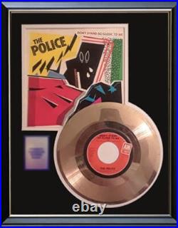 The Police Don't Stand So Close To Me Gold Record 45 RPM Non Riaa Award Rare The Police Don't Stand So Close To Me Gold Record 45 RPM Non Riaa Award Rare