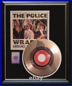 The Police Wrapped Around Your Finger Gold Record 45 Pm Non Riaa Award Rare