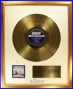 The Rolling Stones Get Your Ya Ya's LP Gold Non RIAA Record Award To Stones