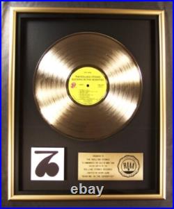The Rolling Stones Sucking In The Seventies LP Gold RIAA Record Award To Stones The Rolling Stones Sucking In The Seventies LP Gold RIAA Record Award To Stones