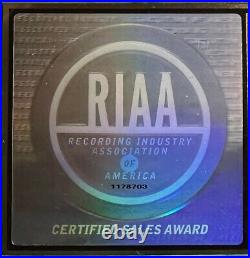 The Strokes Is This It RIAA Gold Record Award Original 2001 RCA Records