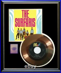 The Surfaris Wipe Out 45 RPM Gold Record Non Riaa Award Rare The Surfaris Wipe Out 45 RPM Gold Record Non Riaa Award Rare