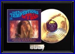 The Temptations With A Lot Of Soul Framed Gold Record Lp Album Non Riaa Award