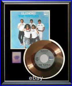 The Turtles Elenore 45 RPM Gold Record Rare Non Riaa Award