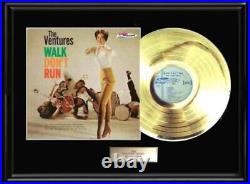 The Ventures Walk Don't Run Framed Lp Album Gold Record Non Riaa Award Rare