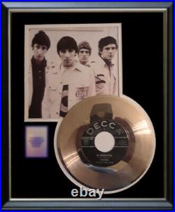 The Who My Generation 45 RPM Gold Record Rare Non Riaa Award Rare