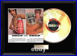 The Who Sell Out Album Lp Gold Metalized Record Album Vinyl Non Riaa Award