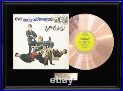 The Yardbirds Over Under Sideways Down Rare Gold Metalized Record Non Riaa Award