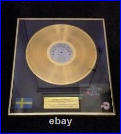 The phantom of the opera polygram swedish gold record award charles hart
