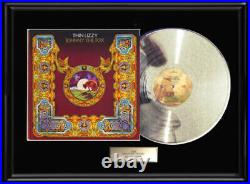 Thin Lizzy Johnny The Fox White Gold Platinum Tone Record Lp Non Riaa Award