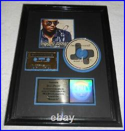 To Jesse Powell RIAA Gold Sales Award Framed MCA Records Autographed