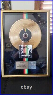 Tobymac Welcome To Diverse City Riaa Gold Record Award Presented To Tobymac