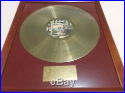 Tom Petty & Heartbreakers 81 Hard Promises New Zealand Gold Record Award Vg Vtg