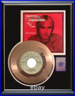 Tom Petty You Got Lucky That 45 RPM Gold Metalized Record Non Riaa Award Rare