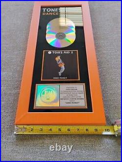 Tones And I Dance Monkey RIAA Multi Platinum Music Gold Record Award Rare 3 Mil