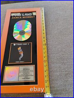 Tones And I Dance Monkey RIAA Multi Platinum Music Gold Record Award Rare 3 Mil