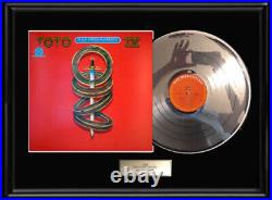 Toto IV Album Framed Lp White Gold Platinum Tone Record Non Riaa Award Rare