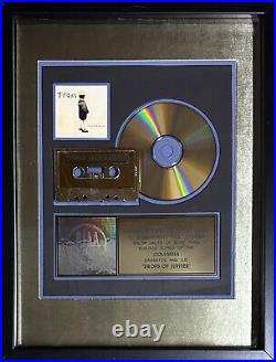 Train Drops of Jupiter RIAA Gold Record Award Original 2001 Columbia Records