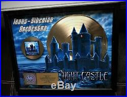 Trans-Siberian Orchestra NIGHT CASTLE 2009 RIAA Gold Record Award Plaque