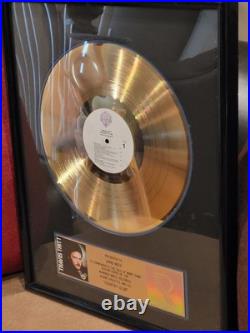 Travis Tritt Certified Riaa Gold Record Award For Country Club Great Condition