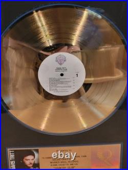 Travis Tritt Certified Riaa Gold Record Award For Country Club Great Condition