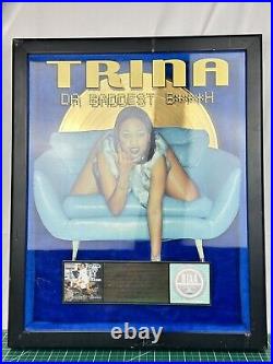 Trina Da Baddest BH Slip N Slide Records RIAA Certified Gold Award