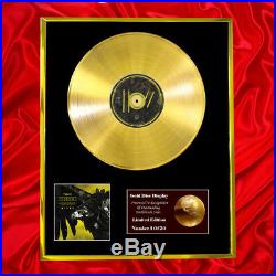 Twenty One Pilots Trench CD Gold Disc Vinyl Record Award Display Lp