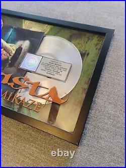 Twista Ft. Kanye West Slow Jamz RIAA Award Platinum Gold Record Rare Rap Hip Hop