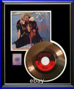 Twisted Sister We'r Not Gonna Take It 45 RPM Gold Record Rare Non Riaa Award Twisted Sister We'r Not Gonna Take It 45 RPM Gold Record Rare Non Riaa Award