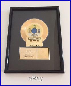 Two Live Crew Banned in the USA RIAA Single Gold Record Award Luke Records
