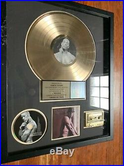 Tyrese Gibson I Wanna Go There RIAA Gold Record Album Official Award
