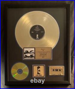 U2 Boy LP Cassette CD Gold Non RIAA Record Award Island Records To U2