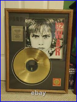 U2 October Gold Record Award