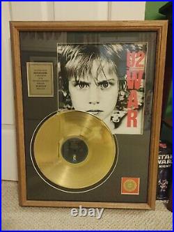 U2 October Gold Record Award