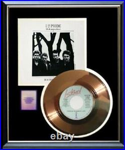 U2 Pride In The Name Of Love 45 RPM Gold Record Non Riaa Award Rare