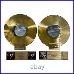 Unframed GOLD SALES AWARD THE JETS Magic & Believe 500K Copies MCA RECORDS